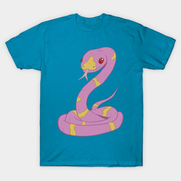 Pink Snake T-Shirt by Black Snow Comics